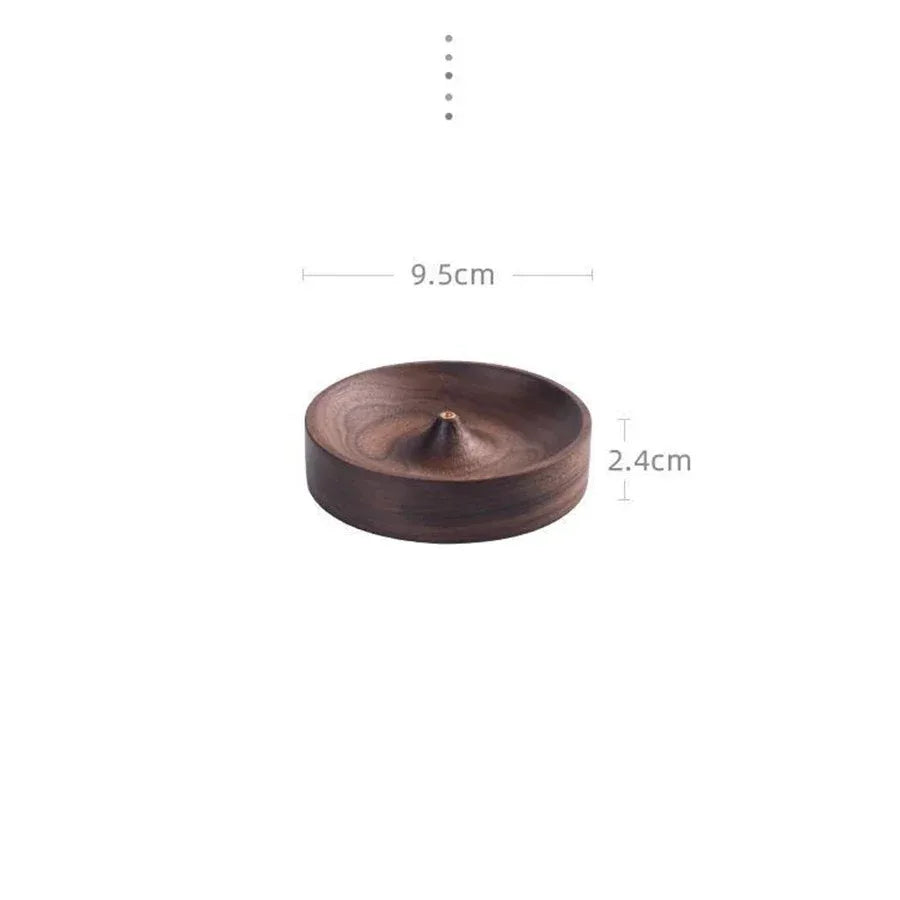 Black Walnut Harmony Incense Burner