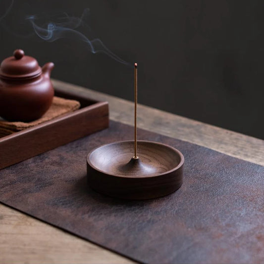 Black Walnut Harmony Incense Burner