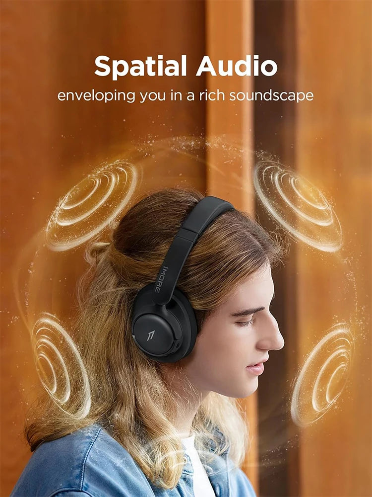 Premium Bluetooth Noise Cancelling Headset for Travel & Work