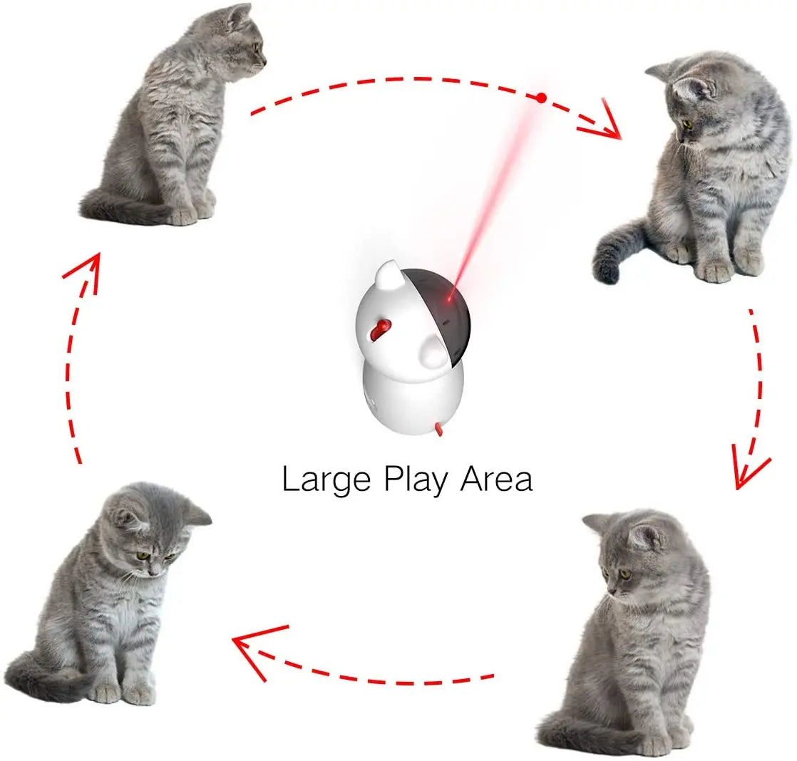 Automatic Cat Laser Toy USB Charging Interactive