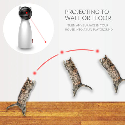 Automatic Cat Laser Toy USB Charging Interactive