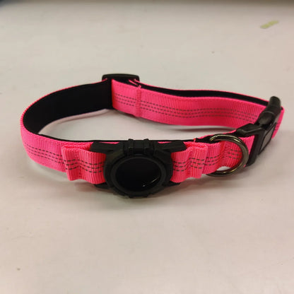 Reflective Waterproof AirTag Dog Collar Anti-Loss