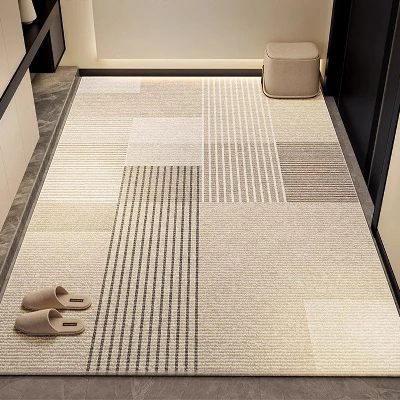 Non-Slip Entrance Door Mat Dust Resistant Carpet
