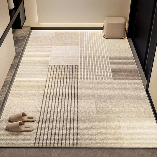 Non-Slip Entrance Door Mat Dust Resistant Carpet