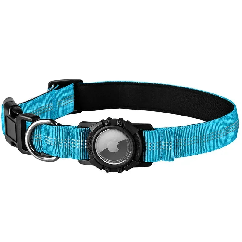 Reflective Waterproof AirTag Dog Collar Anti-Loss