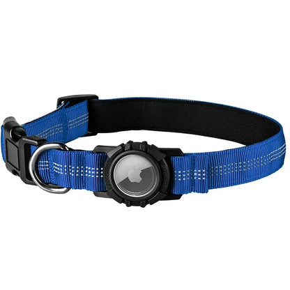 Reflective Waterproof AirTag Dog Collar Anti-Loss