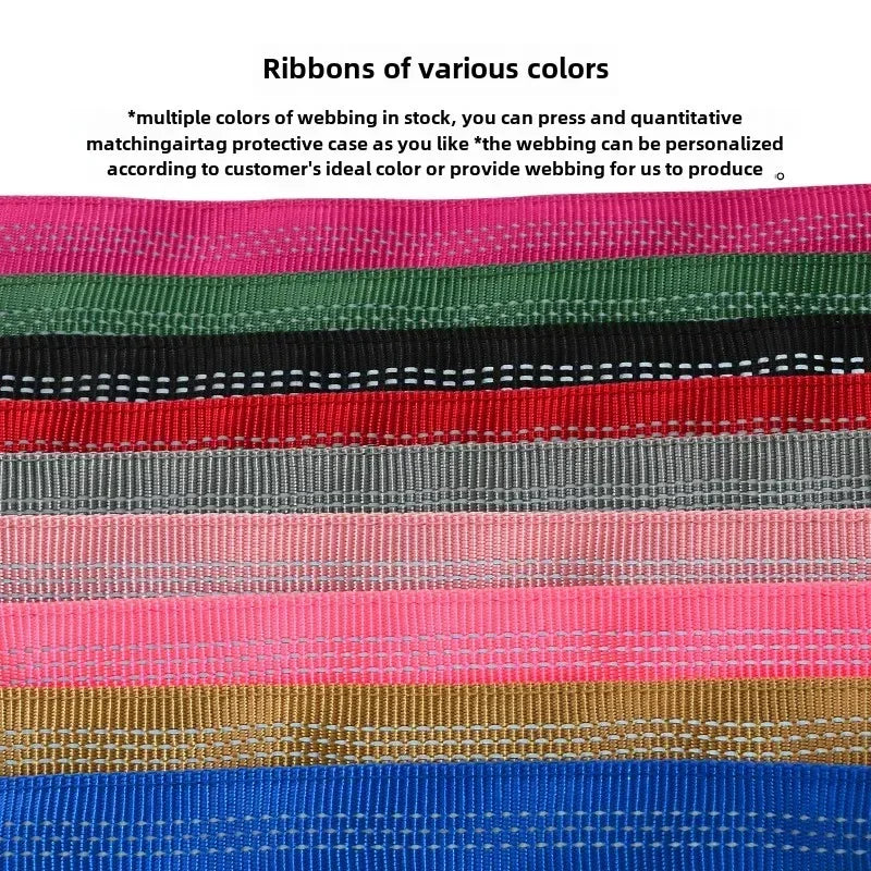 Reflective Waterproof AirTag Dog Collar Anti-Loss