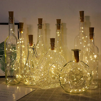 Battery Cork Bottle Lights for DIY and Wedding Decor