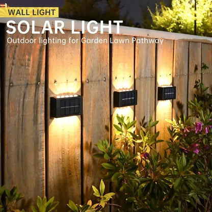Waterproof Solar Wall Lamp Outdoor Up and Down
