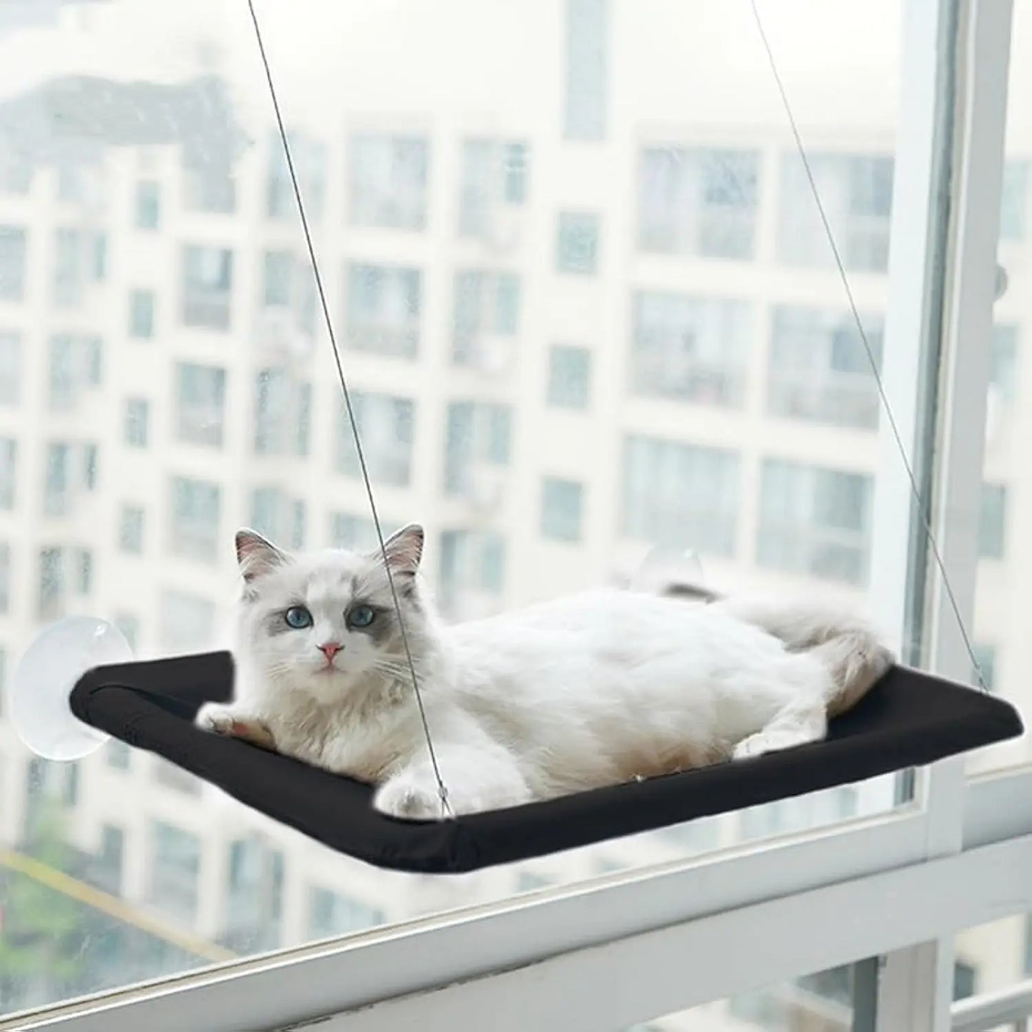 Cat Window Hammock Bed with Strong Suction Cups