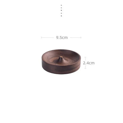 Black Walnut Harmony Incense Burner
