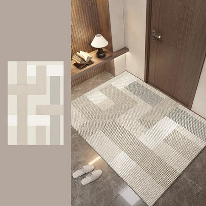 Non-Slip Entrance Door Mat Dust Resistant Carpet