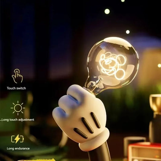 Mickey Hand Table Lamp Creative Desk Decoration