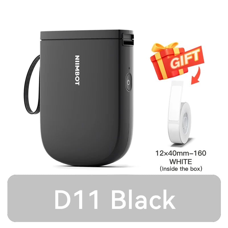 Portable Bluetooth Label Printer 300DPI Mini Maker