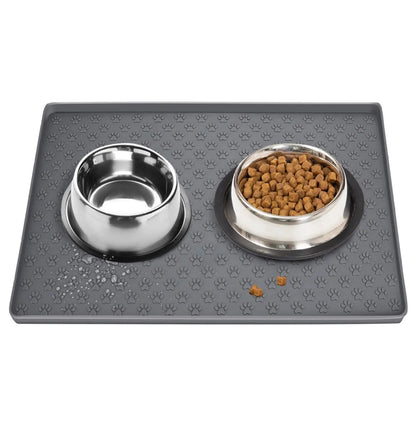 CleanPaws Dining Mat – Durable Silicone Protector for Cats & Dogs