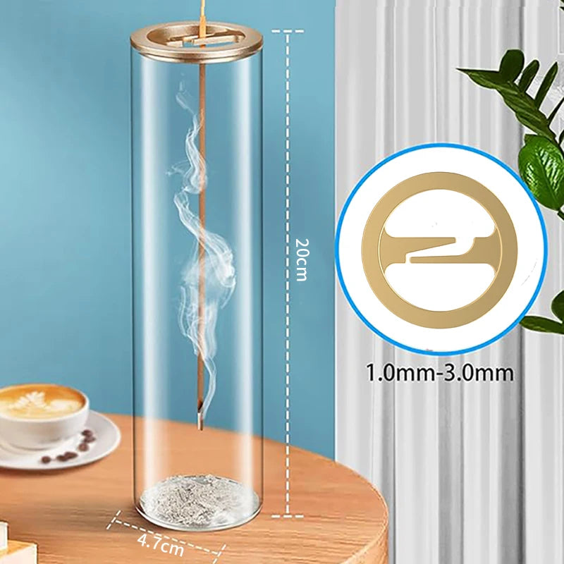 PureFlow Modern Glass Incense Holder