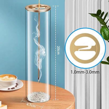 PureFlow Modern Glass Incense Holder