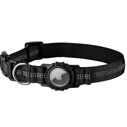 Reflective Waterproof AirTag Dog Collar Anti-Loss