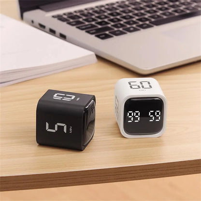 Digital Cube Timer with LED Display and Gravity Sensor