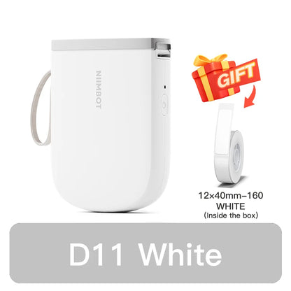 Portable Bluetooth Label Printer 300DPI Mini Maker