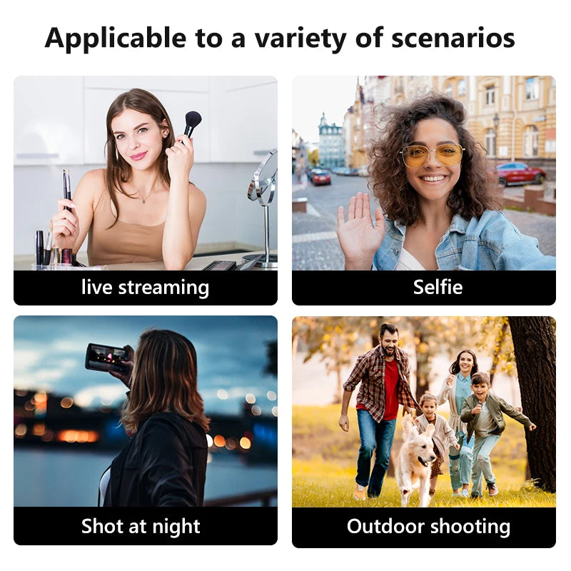 LumiFlex Bluetooth Tripod – Telescopic Selfie Stick for All Smartphones