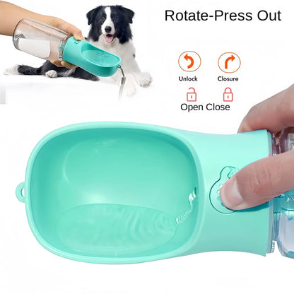 Pup & Kitty Trek Bottle – On-the-Go Water and Snack Dispenser