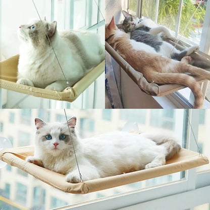 Cat Window Hammock Bed with Strong Suction Cups