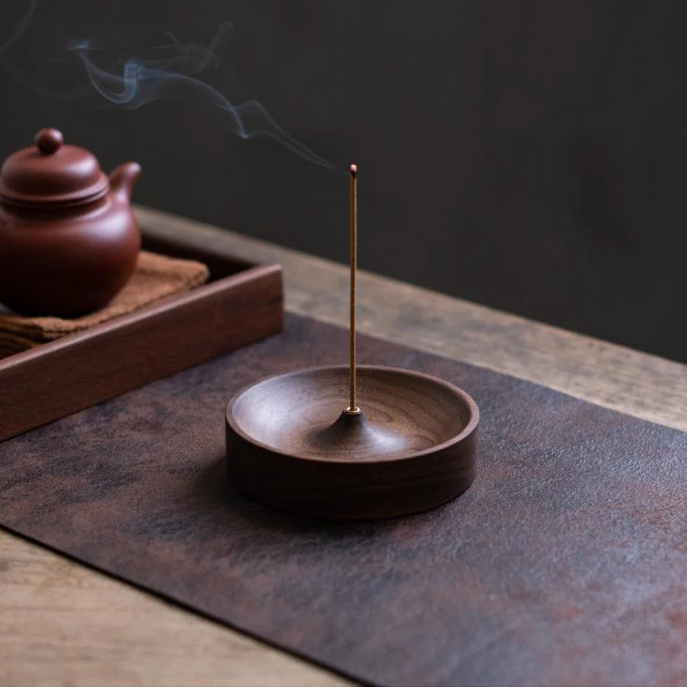Black Walnut Harmony Incense Burner