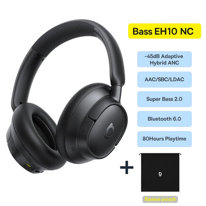 Premium Over-Ear Wireless Headphones with 46dB Active Noise Cancelling, Bluetooth 5.4 & Hi-Res Audio