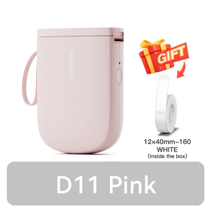 Portable Bluetooth Label Printer 300DPI Mini Maker