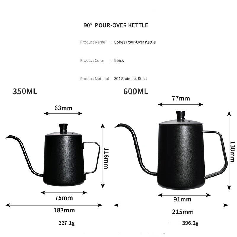 Precision Gooseneck Coffee & Tea Drip Kettle