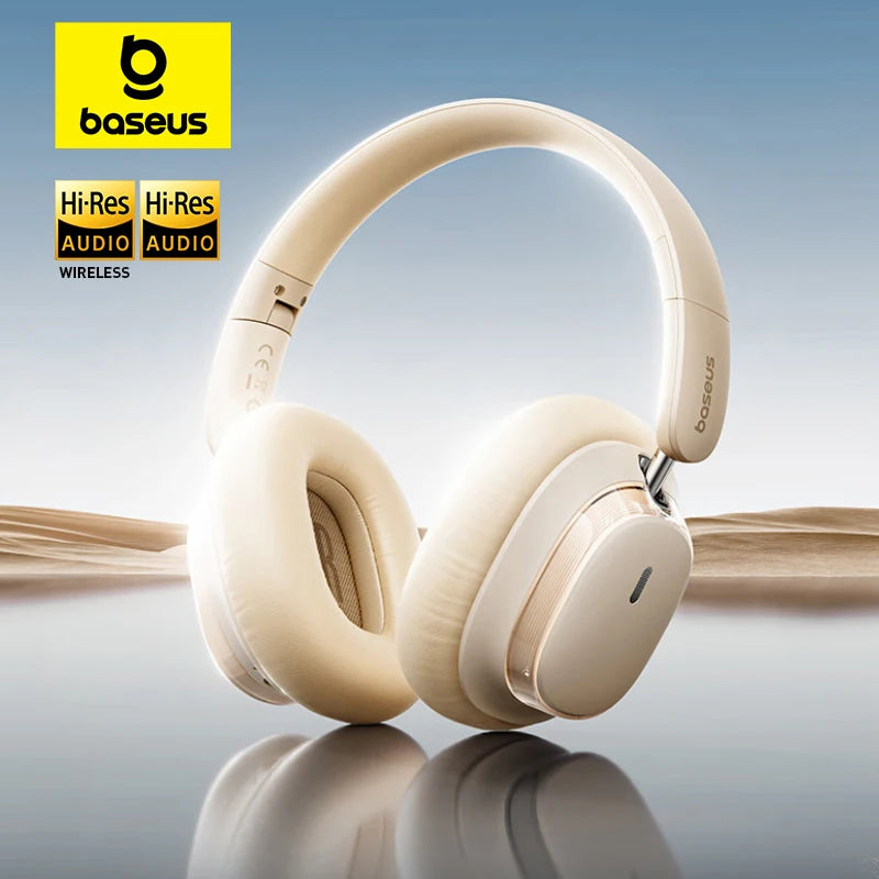 Premium Over-Ear Wireless Headphones with 46dB Active Noise Cancelling, Bluetooth 5.4 & Hi-Res Audio