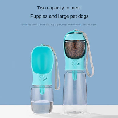 Pup & Kitty Trek Bottle – On-the-Go Water and Snack Dispenser