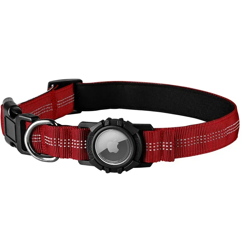 Reflective Waterproof AirTag Dog Collar Anti-Loss