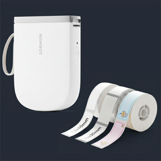 Portable Bluetooth Label Printer 300DPI Mini Maker